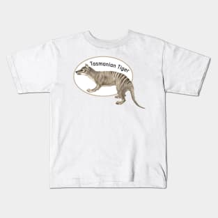 Tasmania Tiger Animal of Australia Kids T-Shirt